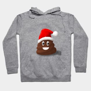 Christmas Poo Emoji Hoodie